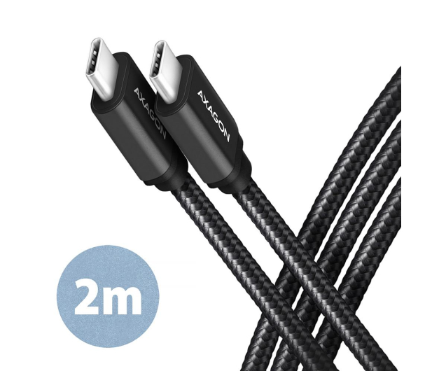 Axagon BUCM3-CM20AB SPEED USB-C 3.2 Gen 1 kabel 2 m - 1485422 - zdjęcie 2
